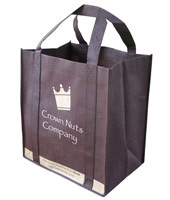 Dark Brown Shopping Bag