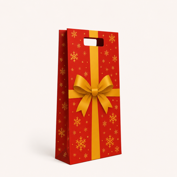 Wine Bottle Bag Paper M