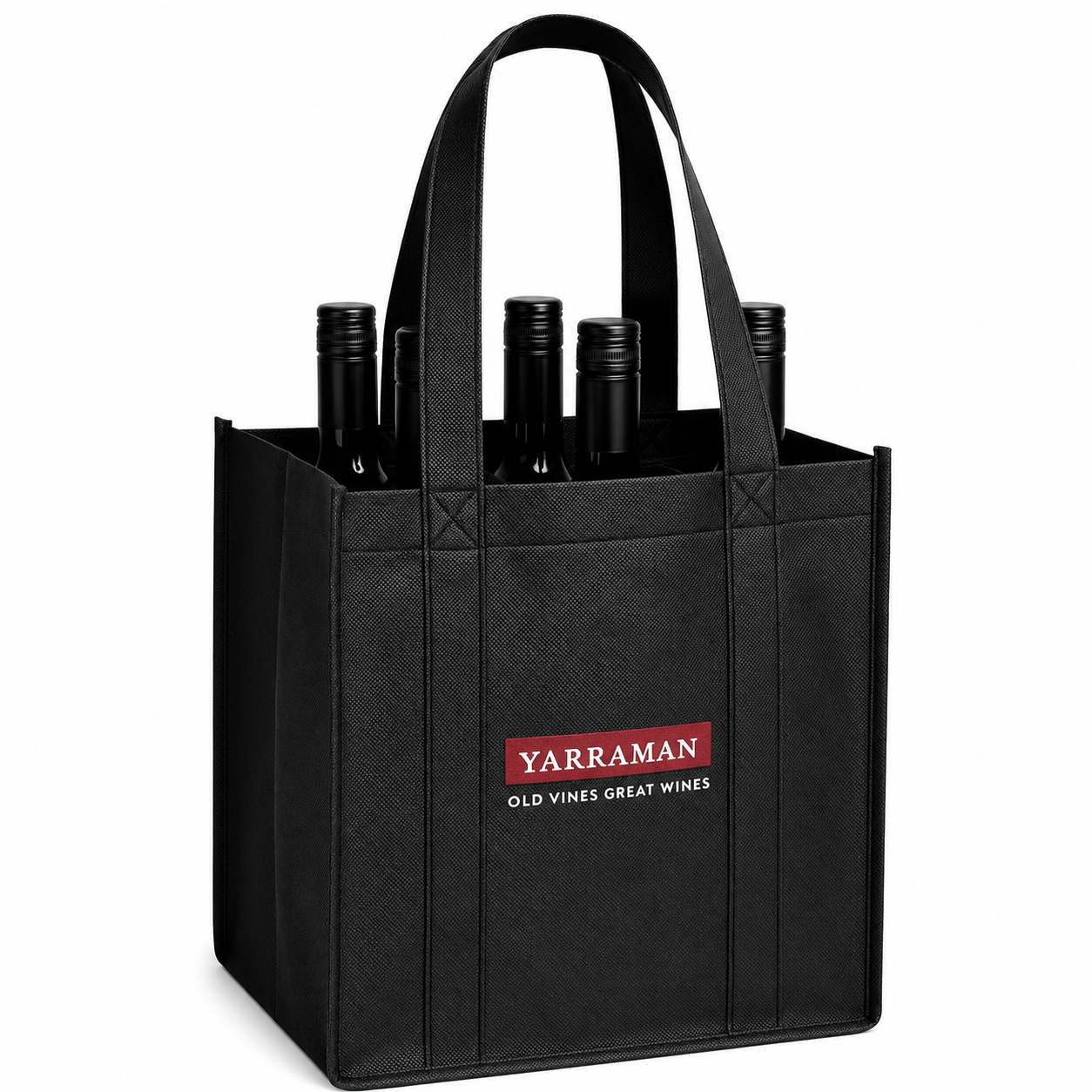Non Woven Six Bottle Bags - Image 1