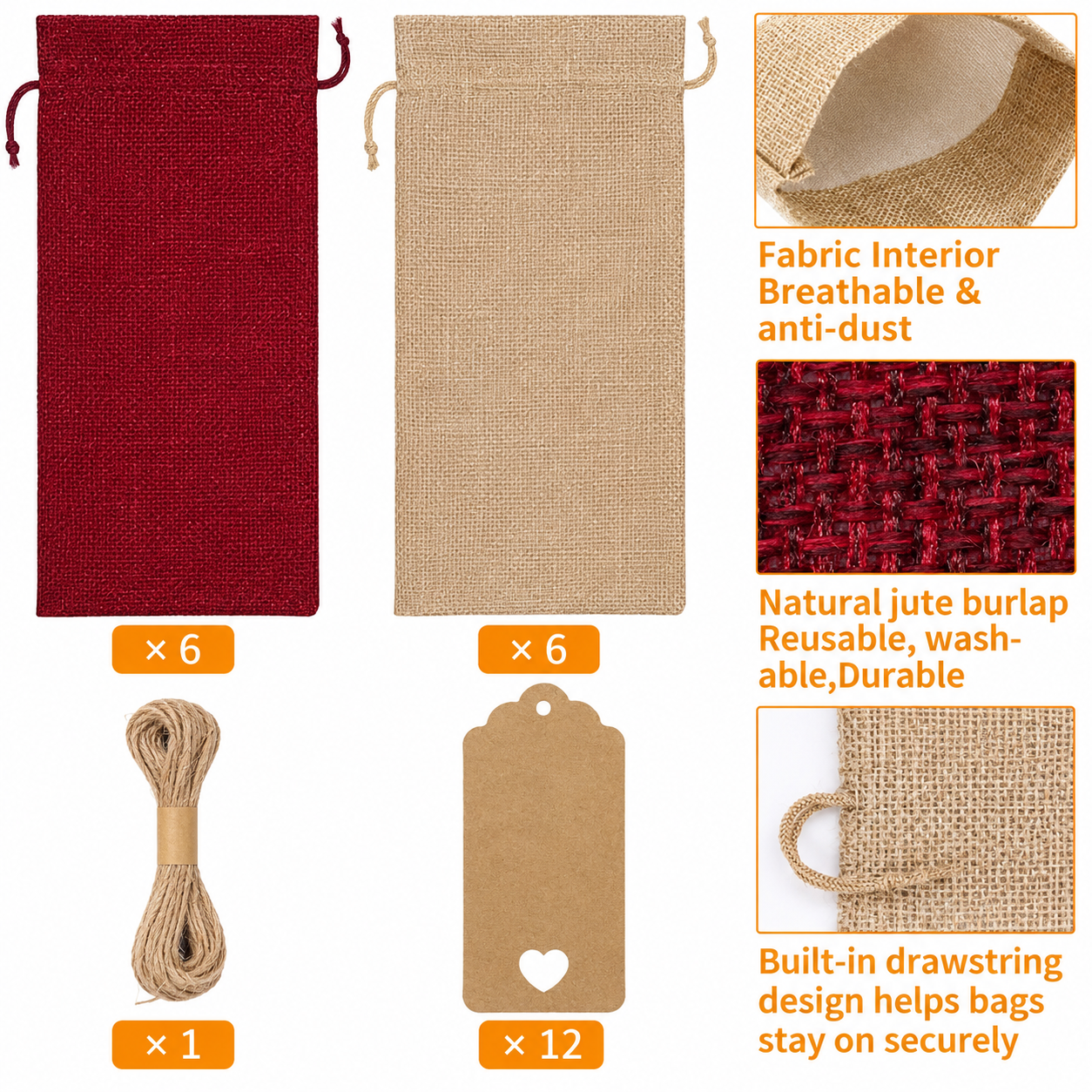 Wine Bottle Bag Paper E - Image 15
