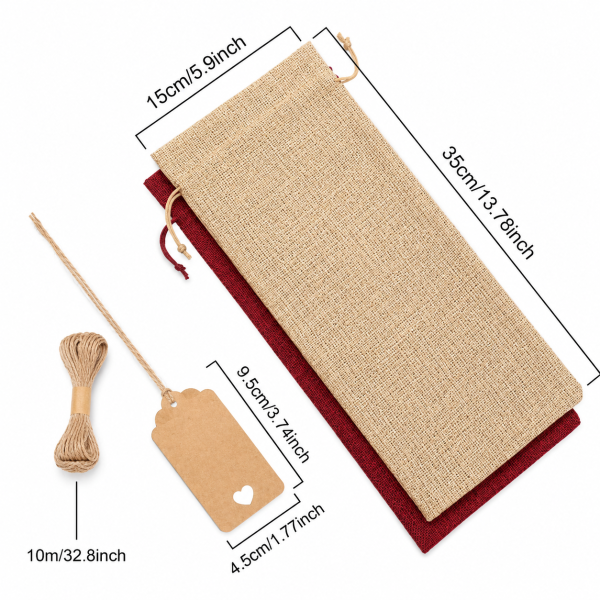 Wine Bottle Bag Paper E