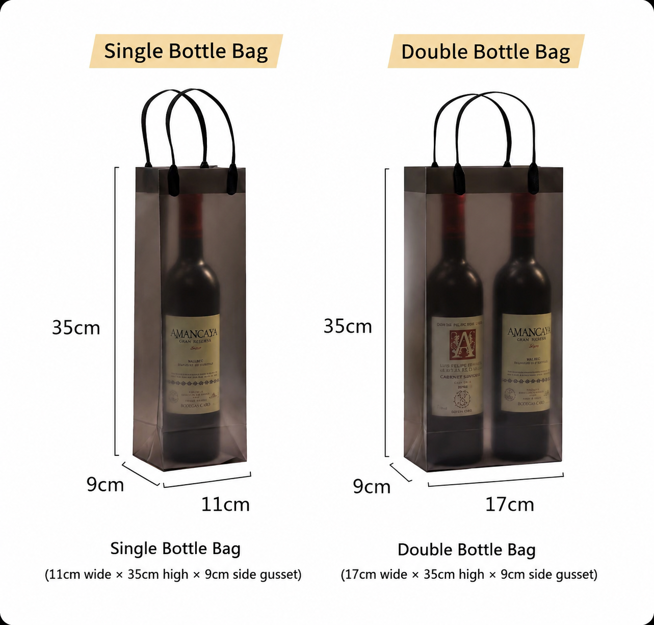 PP Rigid Plastic Bottle Bags - Image 3