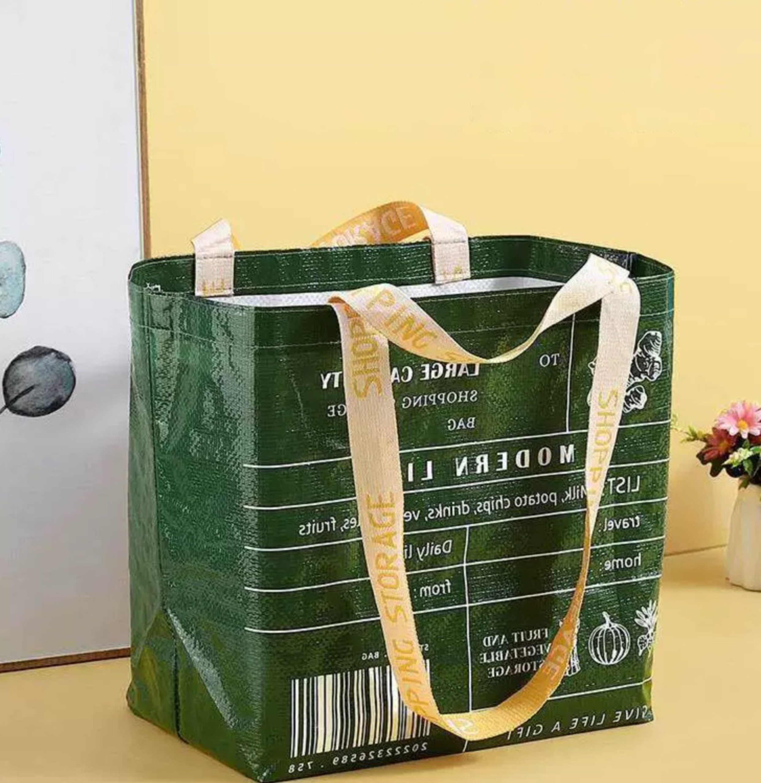 Woven Polypropylene Shopping Bag K - Image 1