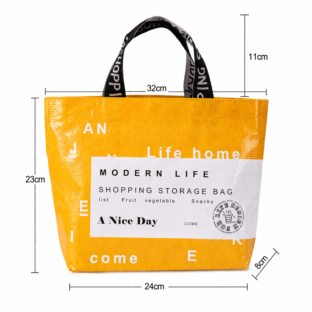 Woven Polypropylene Shopping Bag K - Image 3