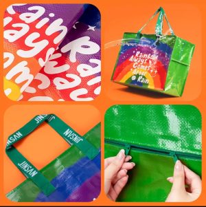 Woven Polypropylene Shopping Bag  L - Image 3