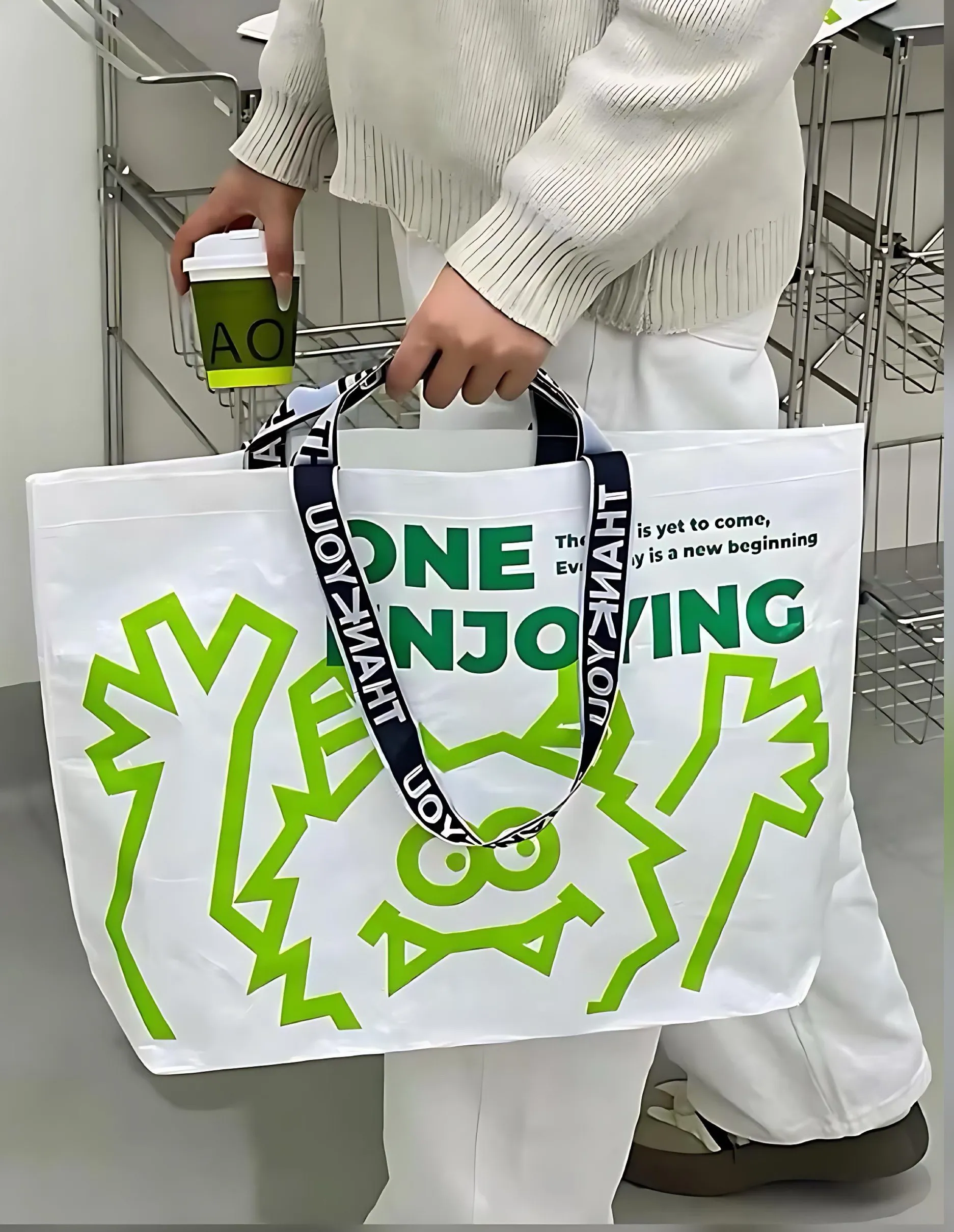 Woven Polypropylene Shopping Bag H - Image 1