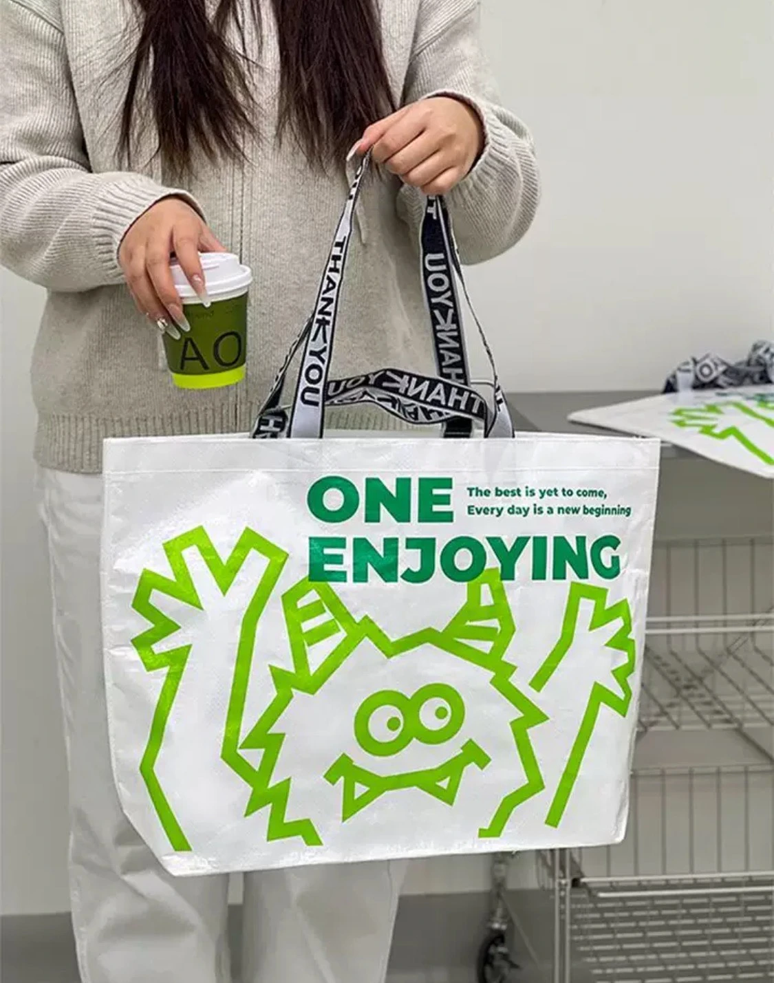 Woven Polypropylene Shopping Bag H - Image 2