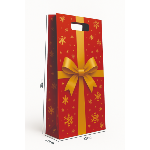 Wine Bottle Bag Paper M