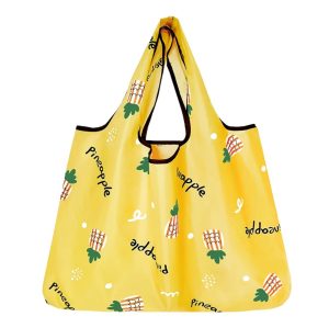 Foldable Polyester Taffeta Tote Bags - Image 3