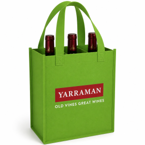 Non Woven Three Bottle Bag