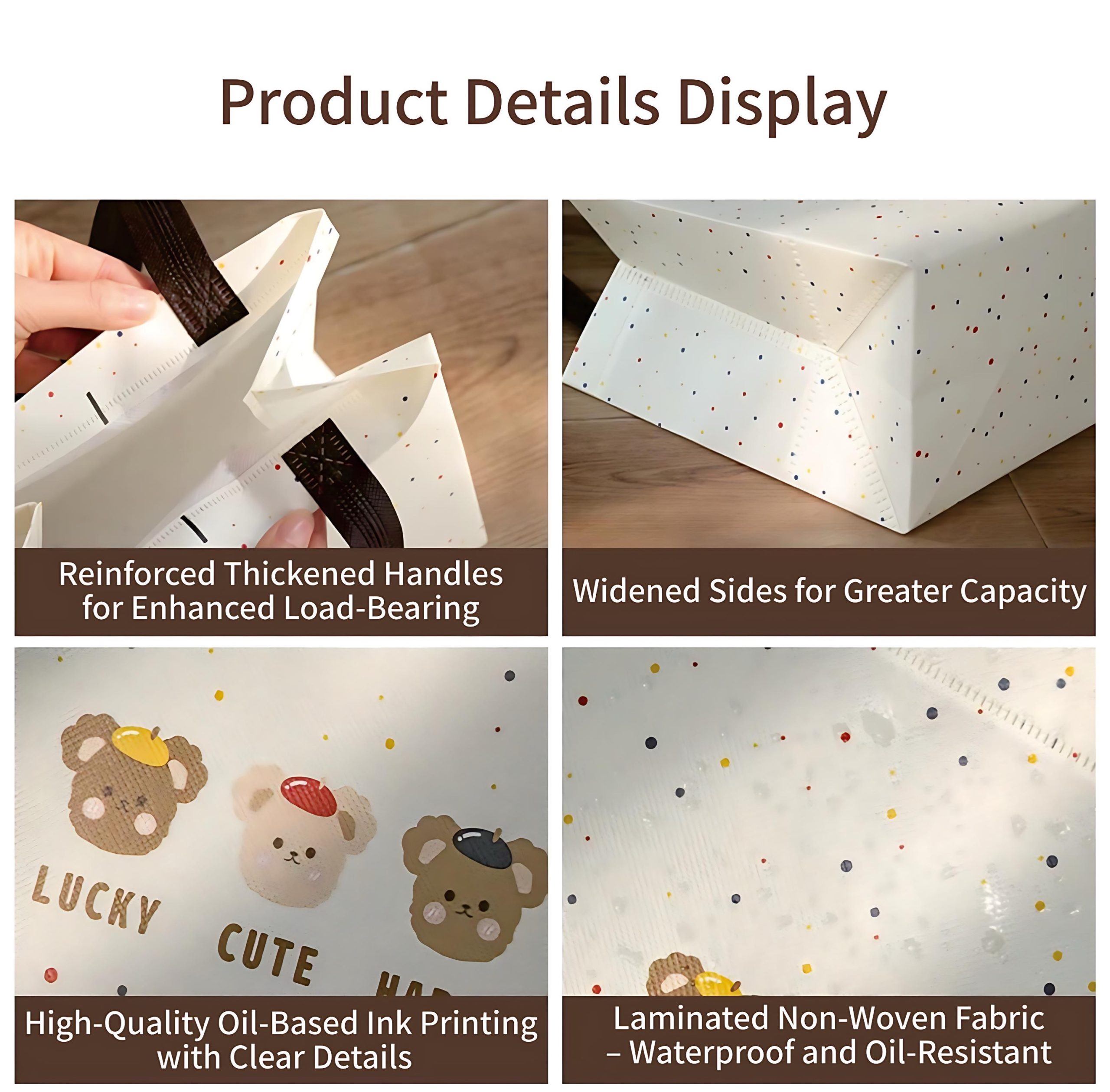 Machine Made Non Woven Bag D - Image 7