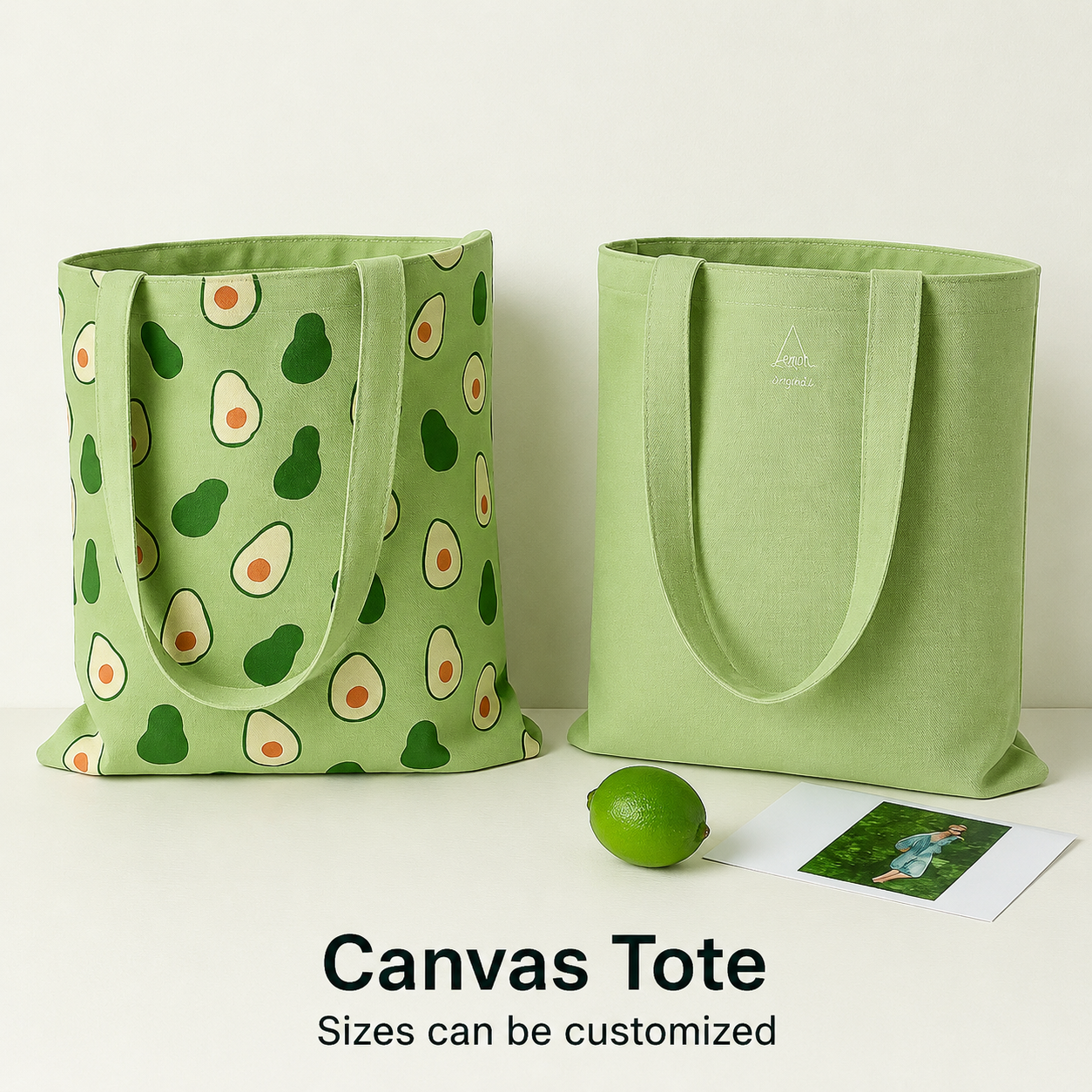 Shopping Bag Cotton Canvas S - Image 4