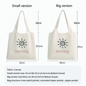 Cotton & Canvas Bag D - Image 5
