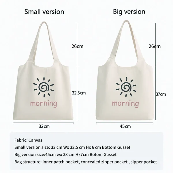 Cotton & Canvas Bag D