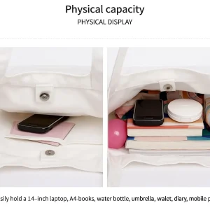 Cotton & Canvas Bag D - Image 6