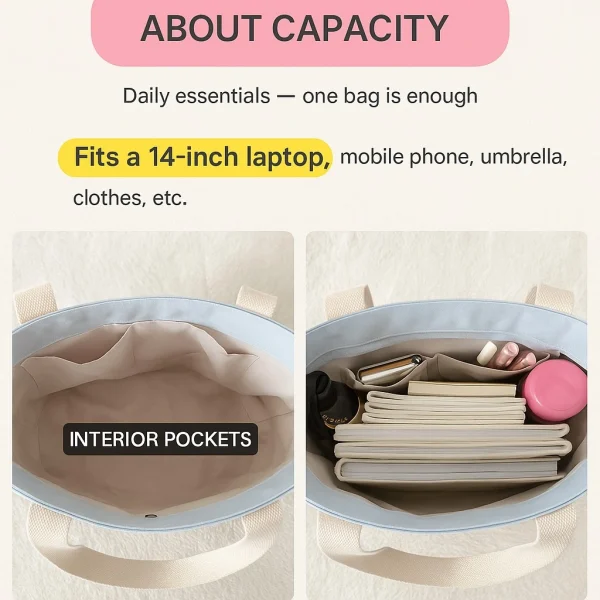 Cotton & Canvas Bag J