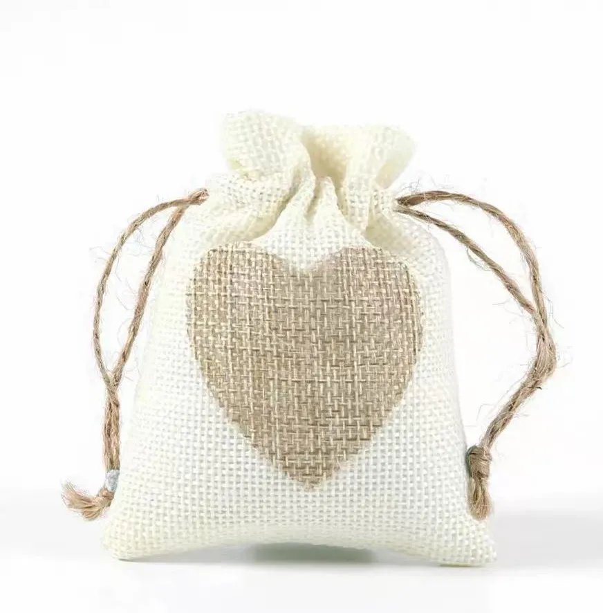 Drawstring Bag Jute J - Image 1