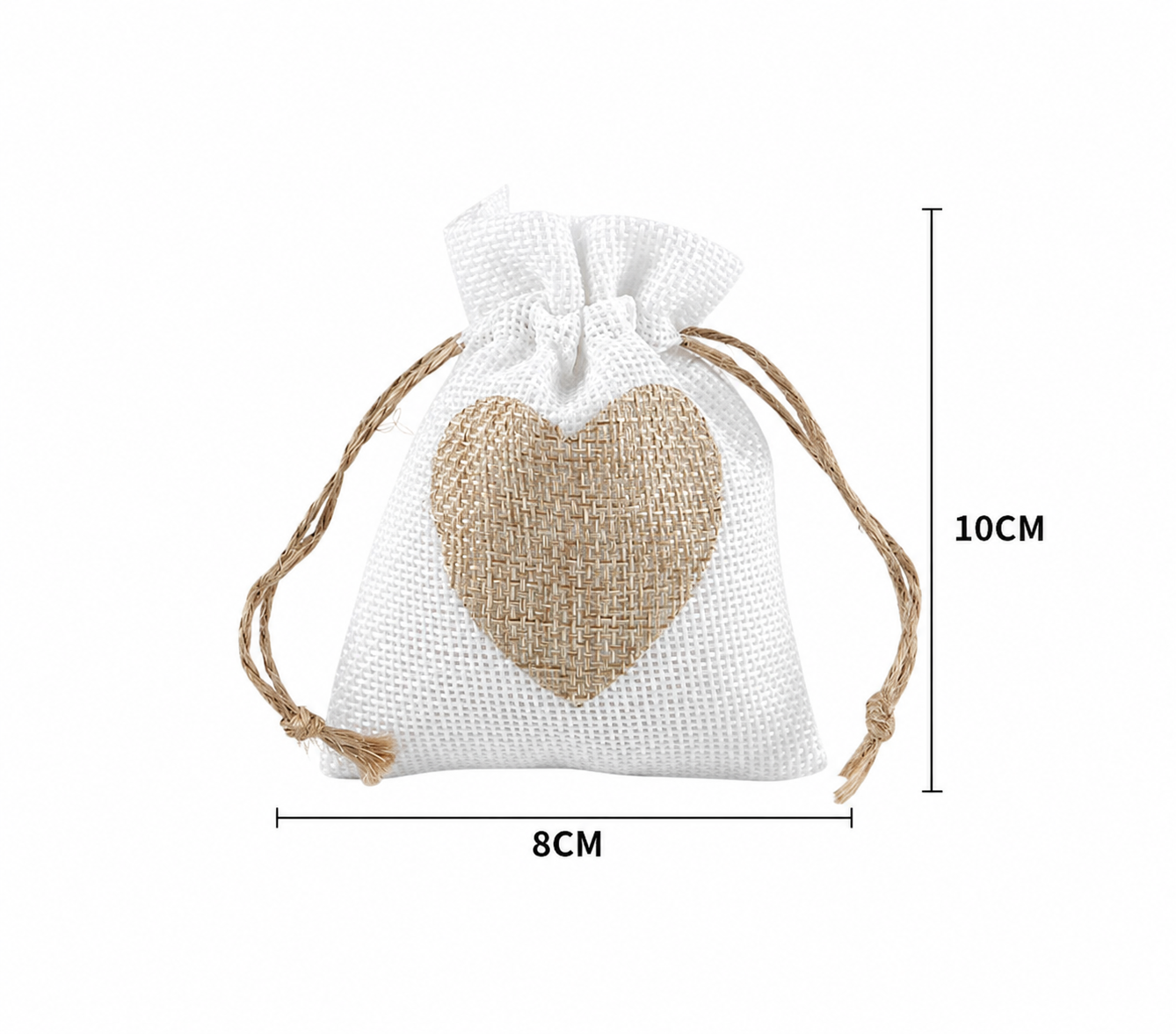 Drawstring Bag Jute J - Image 5