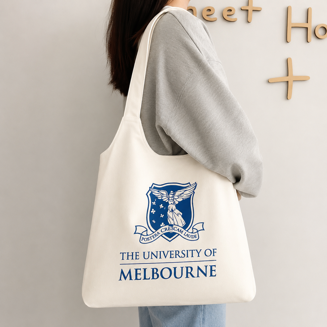 Polyester Cotton Canvas Satchels with Button Closure - Image 1