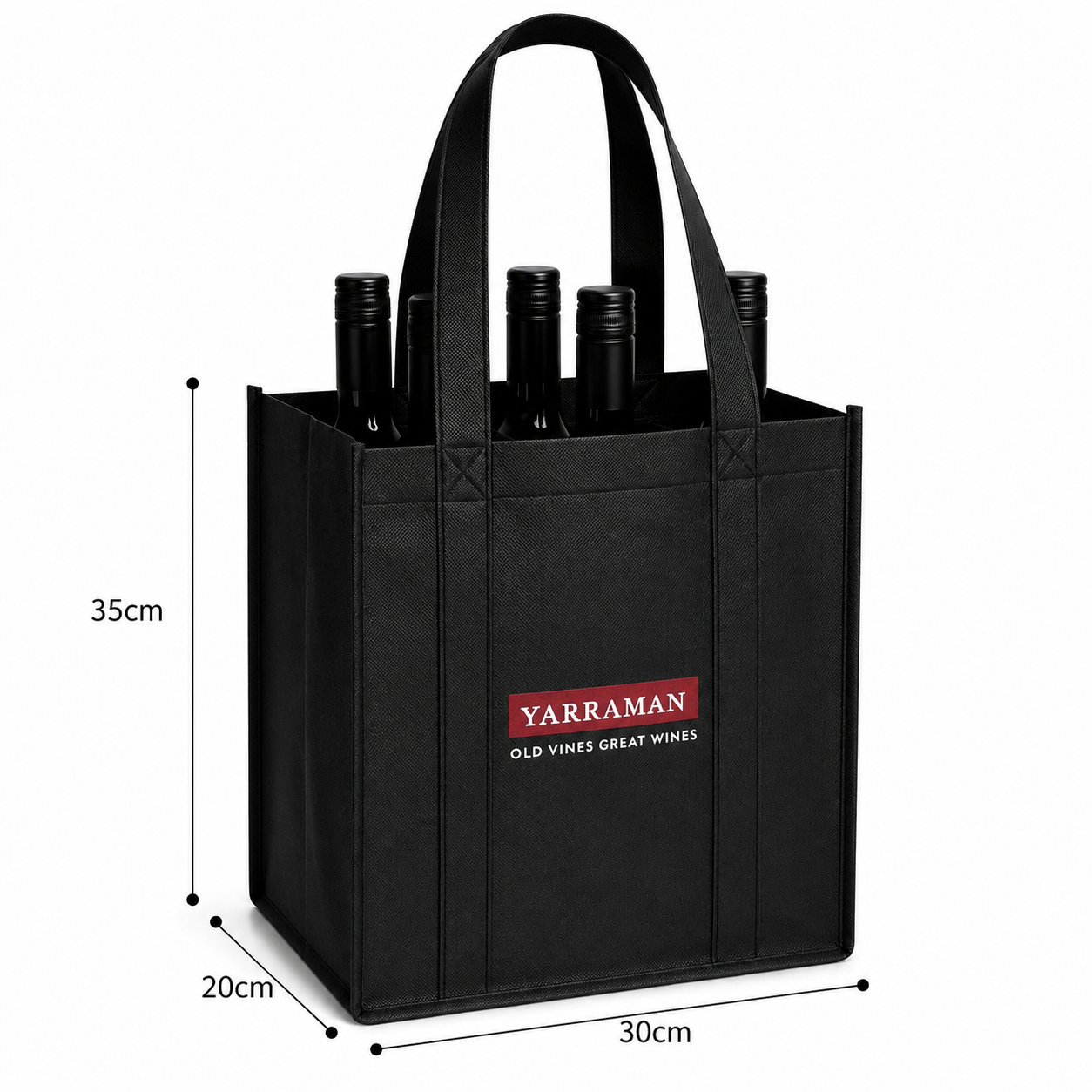 Non Woven Six Bottle Bag - Image 2