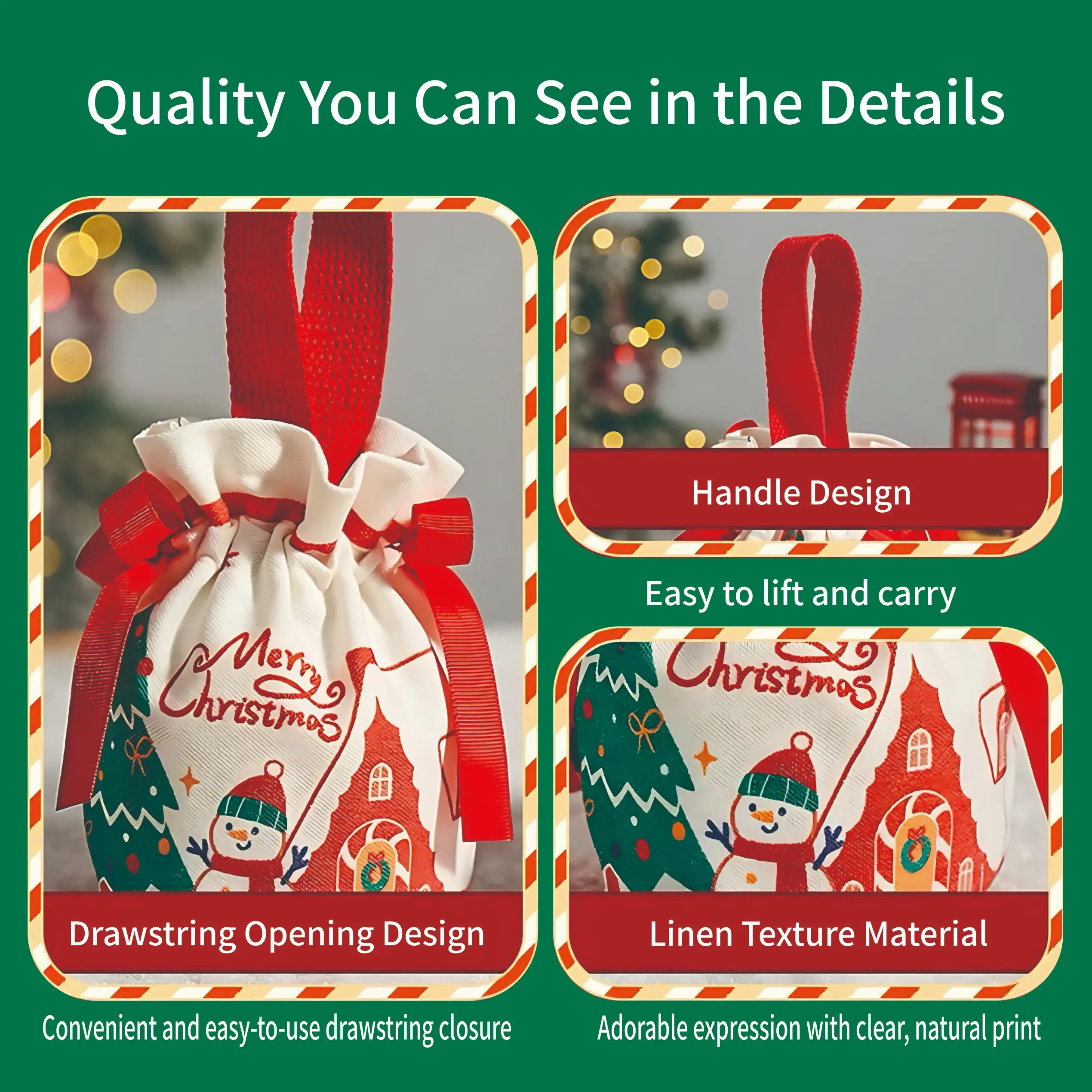 Festive & Gift Bag Canvas P - Image 7