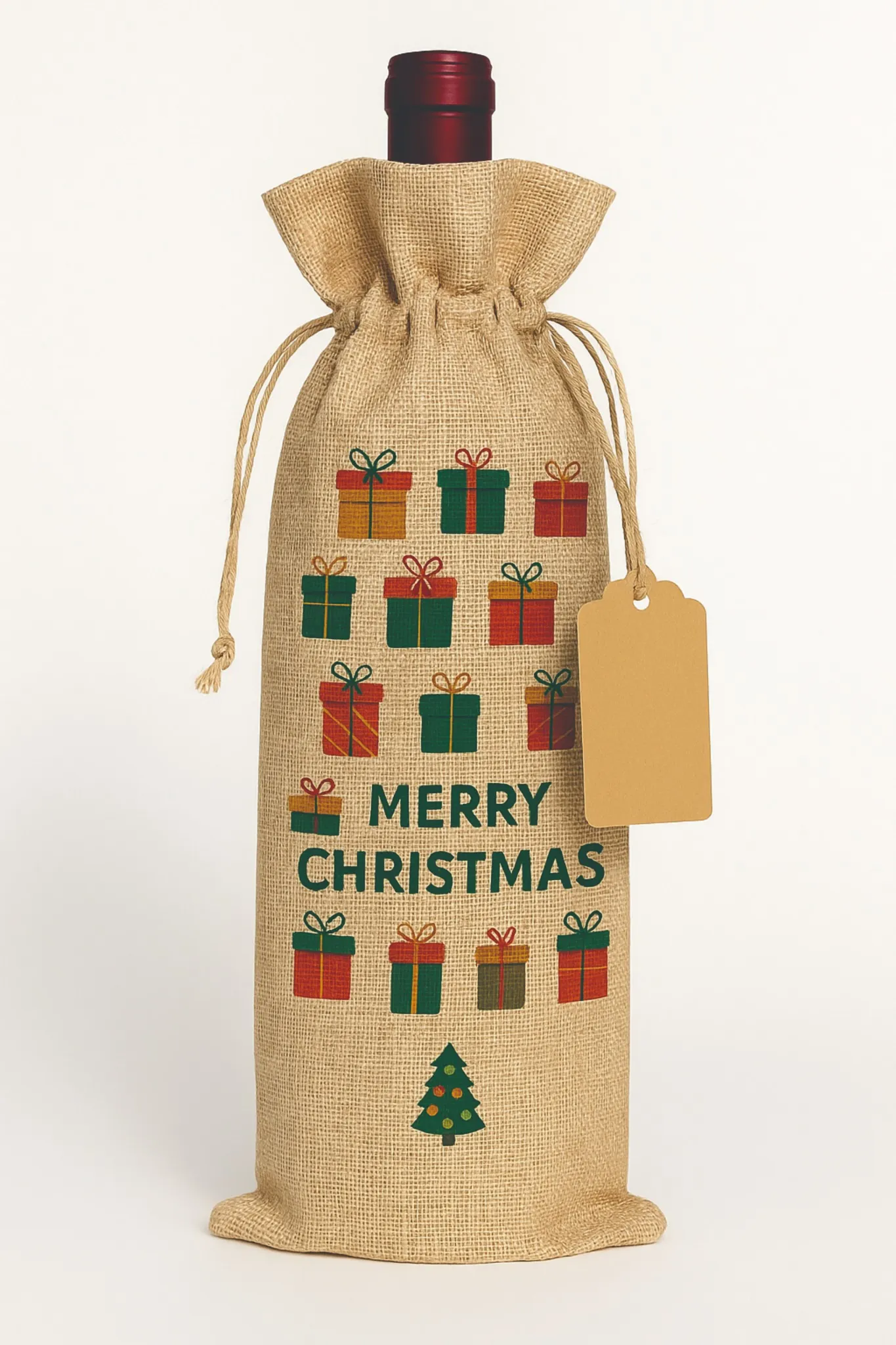Festive & Gift Bag Jute F - Image 2