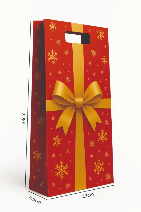 Premium Double-Bottle Paper Bags
