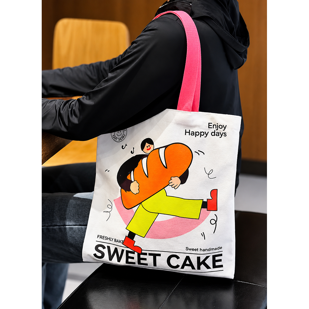 Polyester Cotton Bag B - Image 6