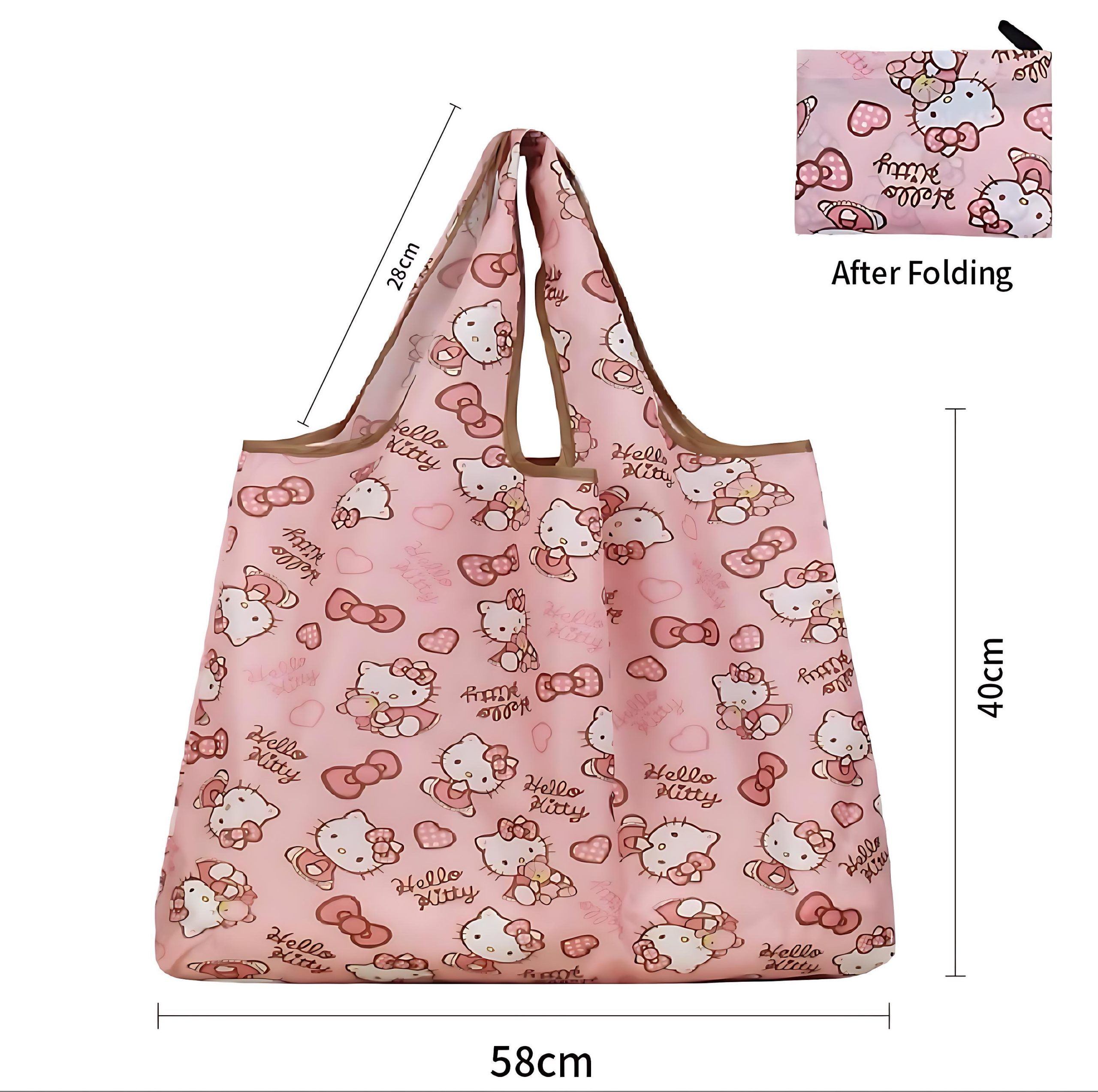 Shopping Bag Oxford Fabric Folding Tote Bag G - Image 11