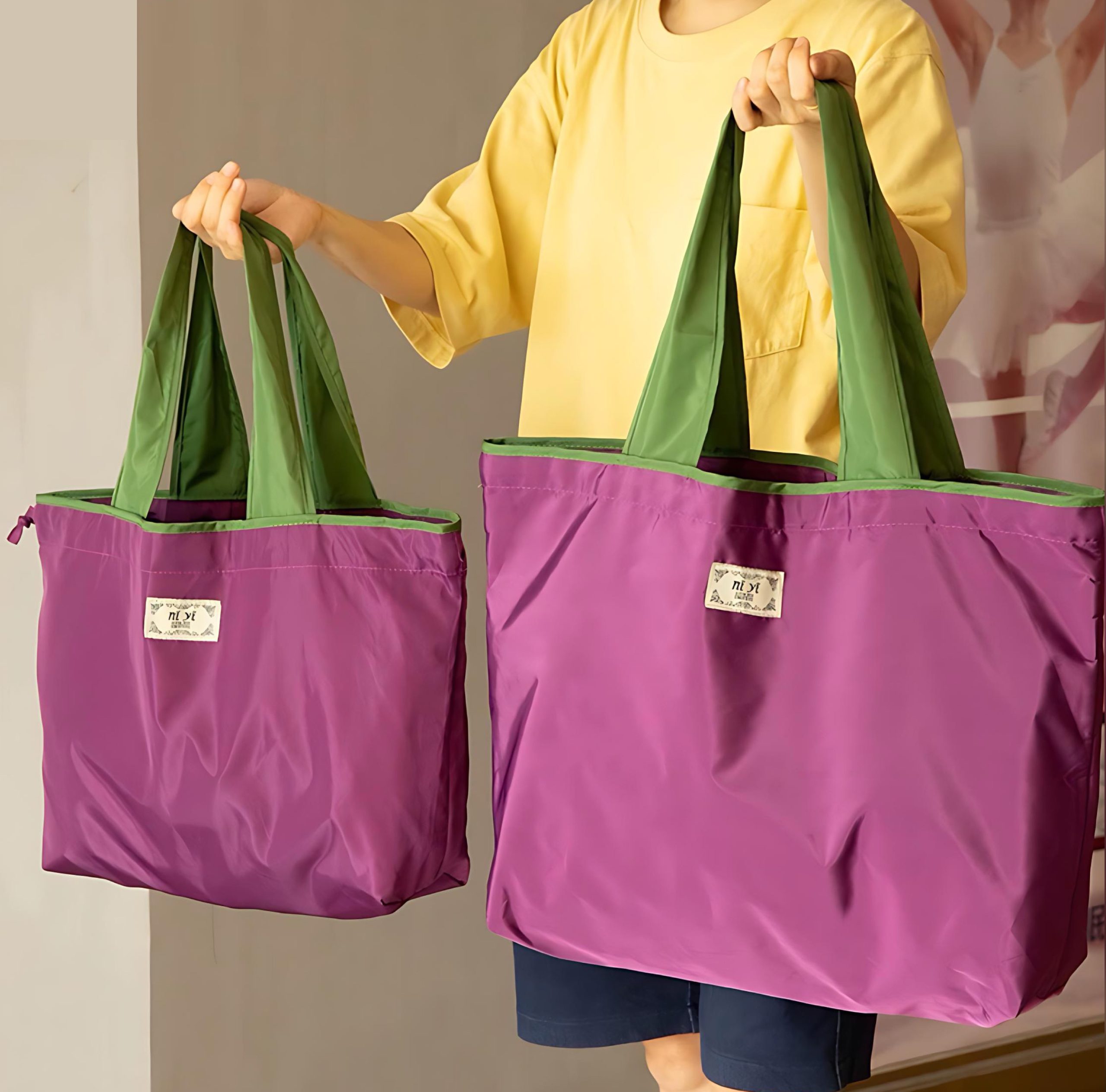 Shopping Bag Oxford Fabric Tote Bag H - Image 1