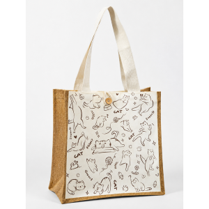 Tote Bag Jute & Canvas I - Image 3