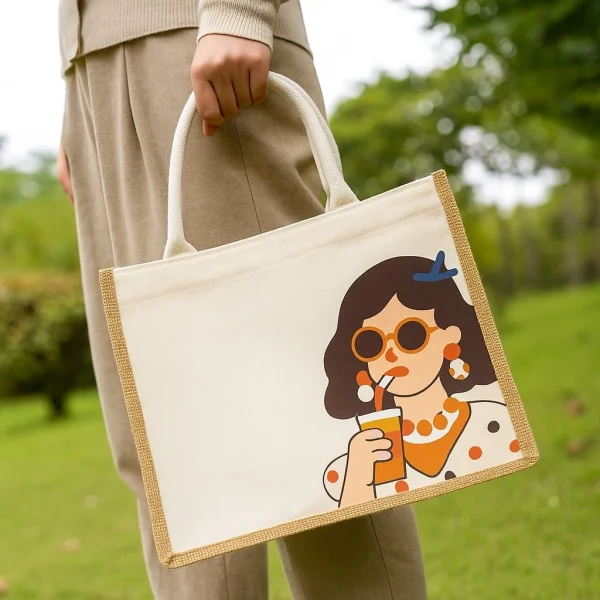 Jute & Hessian Bag F