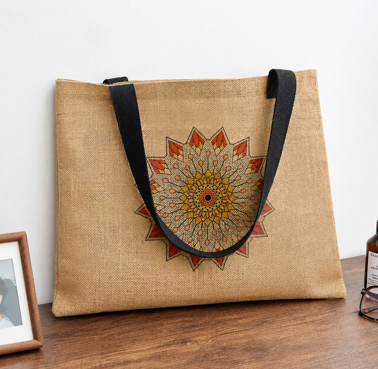 Jute & Hessian Bag N - Image 1
