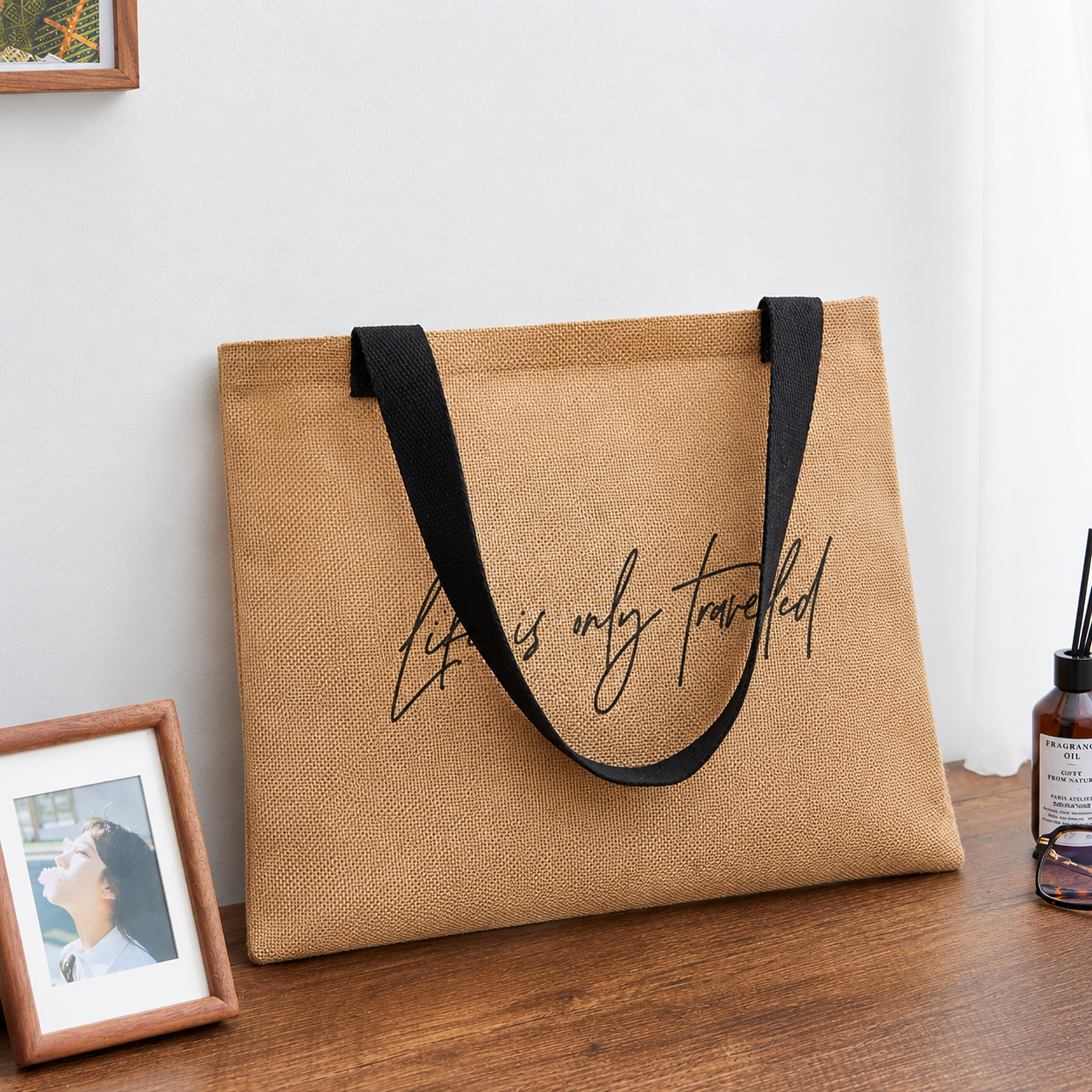Jute & Hessian Bag N - Image 2