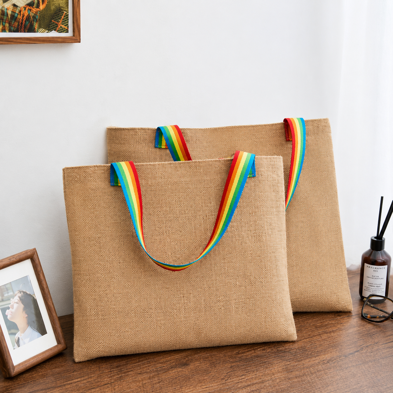 Jute & Hessian Bag N - Image 3