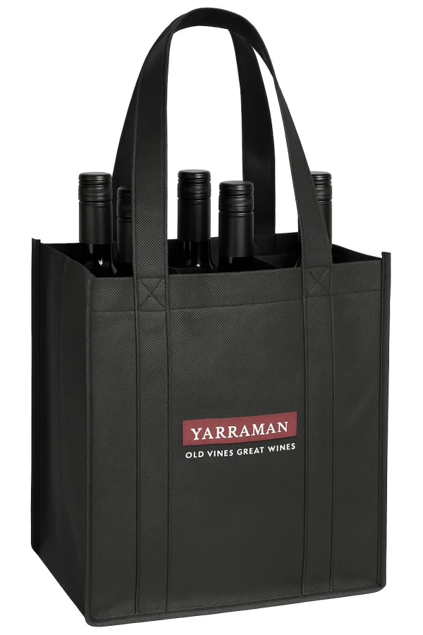 Non Woven 6 Bottle Bag E