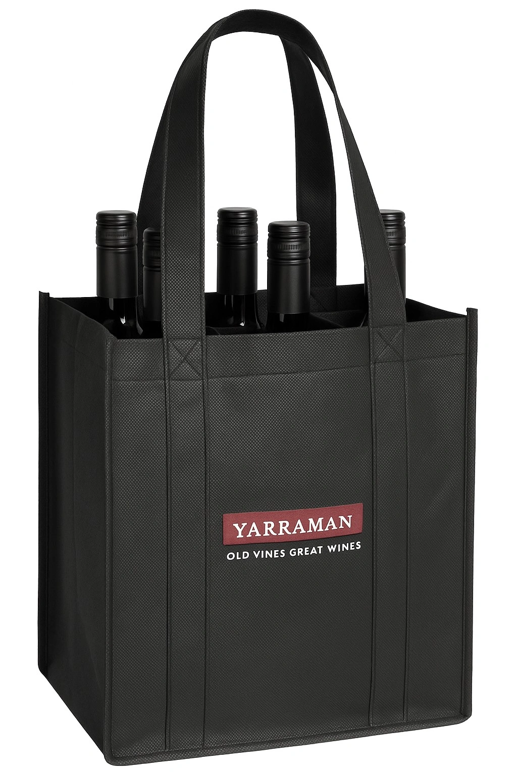 Non Woven 6 Bottle Bag E - Image 1