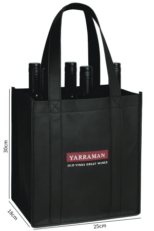 Non Woven 6 Bottle Bag E - Image 2