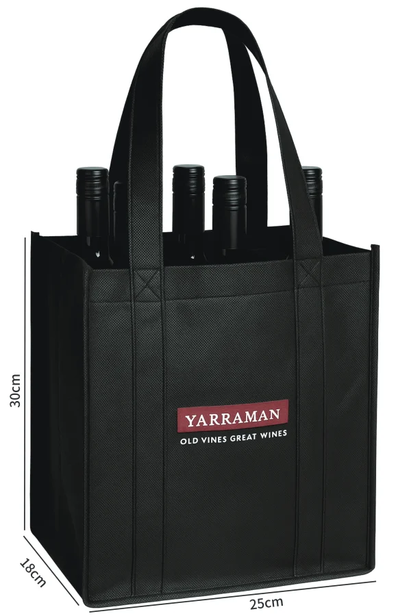 Non Woven 6 Bottle Bag E