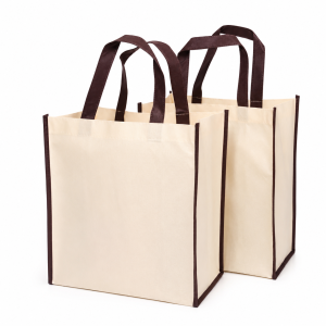 Tote Bag Jute & Canvas Q - Image 1