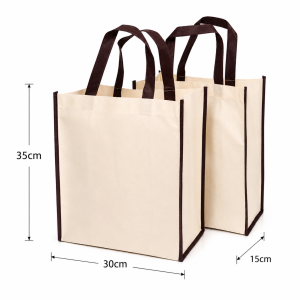 Tote Bag Jute & Canvas Q - Image 2