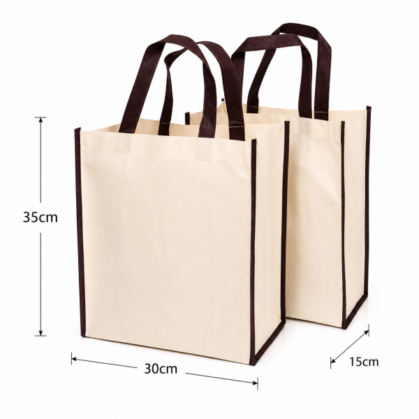 Tote Bag Jute & Canvas Q