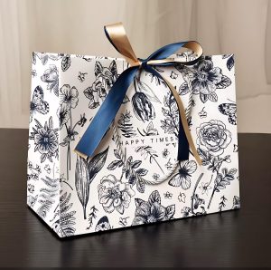 Gift Paper Bags with Ribbons - Image 12