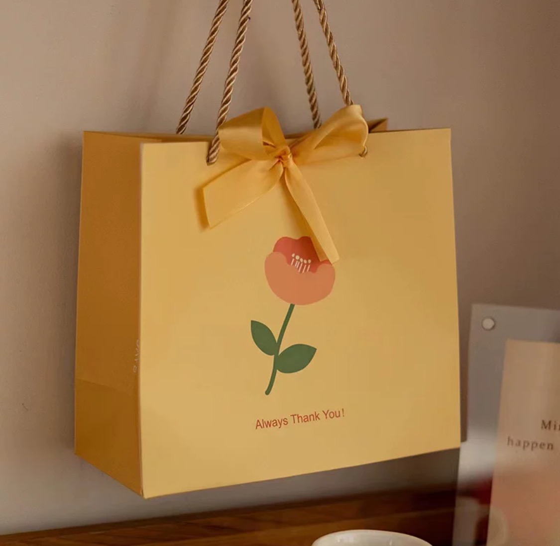 Gift Paper Bags with Ribbons - Image 3