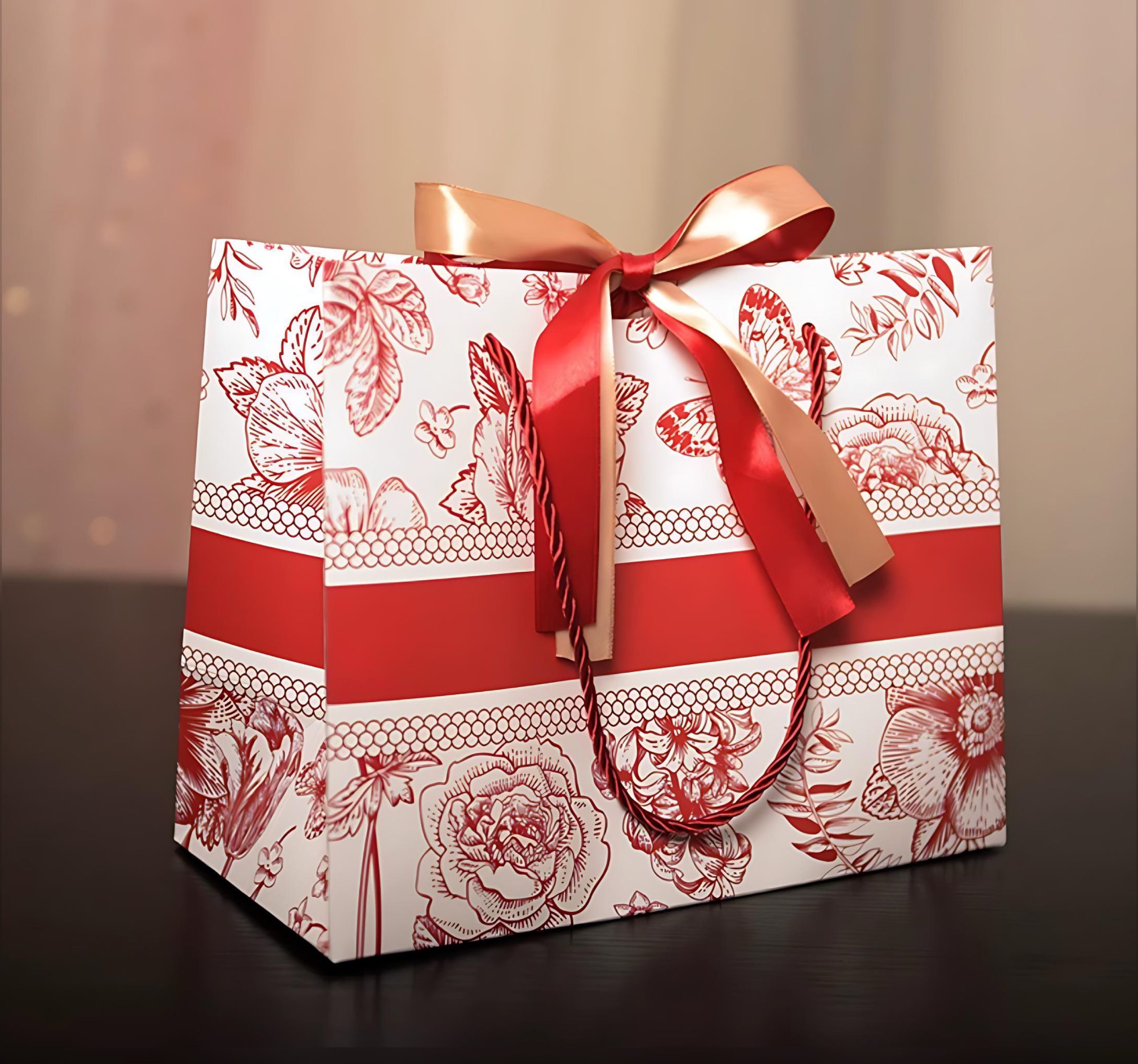 Gift Paper Bags with Ribbons - Image 13