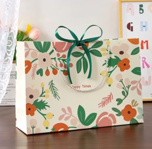Gift Paper Bags with Ribbons - Image 6