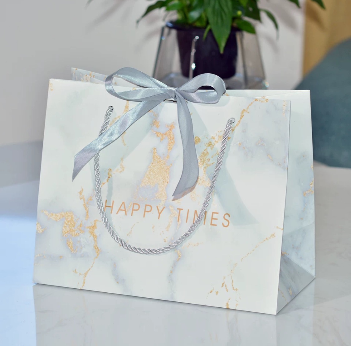 Gift Paper Bags with Ribbons - Image 8