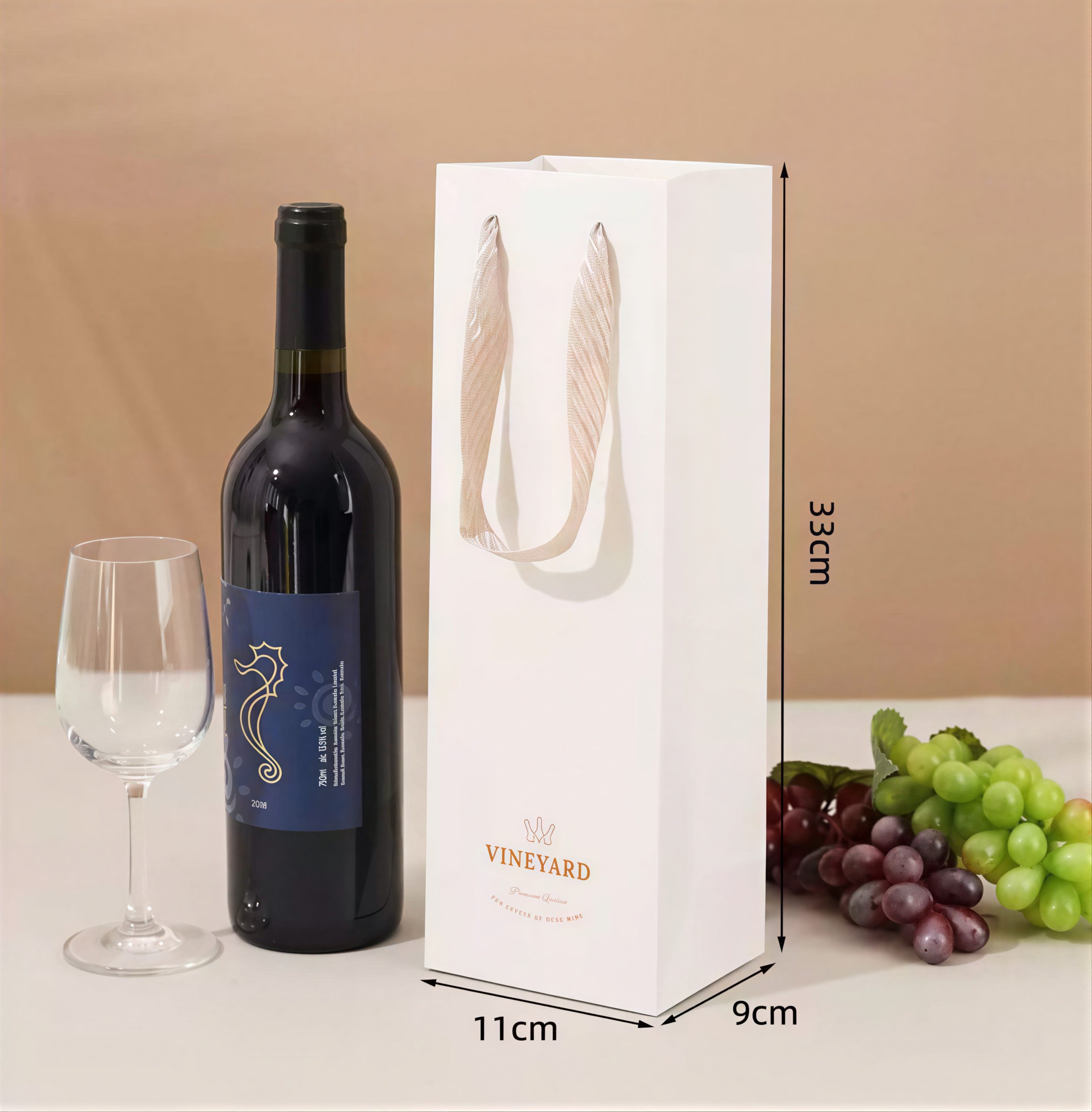 Bottle Bags with Ribbon Handles - Image 8