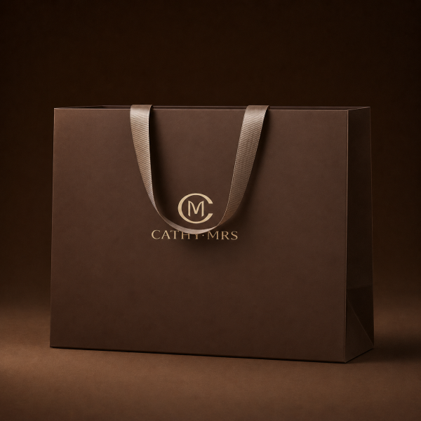 Premium Pink Paper Bags