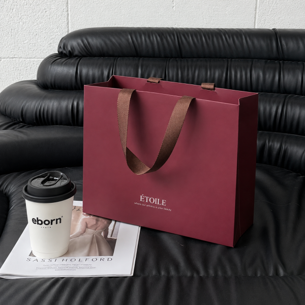Premium Pink Paper Bags